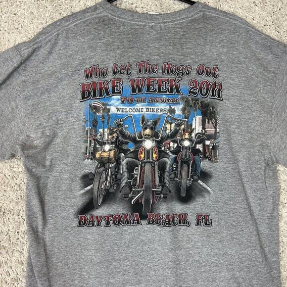 Bike Week 2011 T Shirt Mens XL Daytona Beach FL - Picture 10 of 10